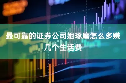 最可靠的证券公司她琢磨怎么多赚几个生活费